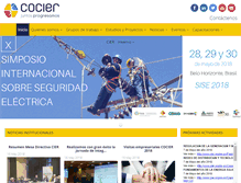 Tablet Screenshot of cocier.org